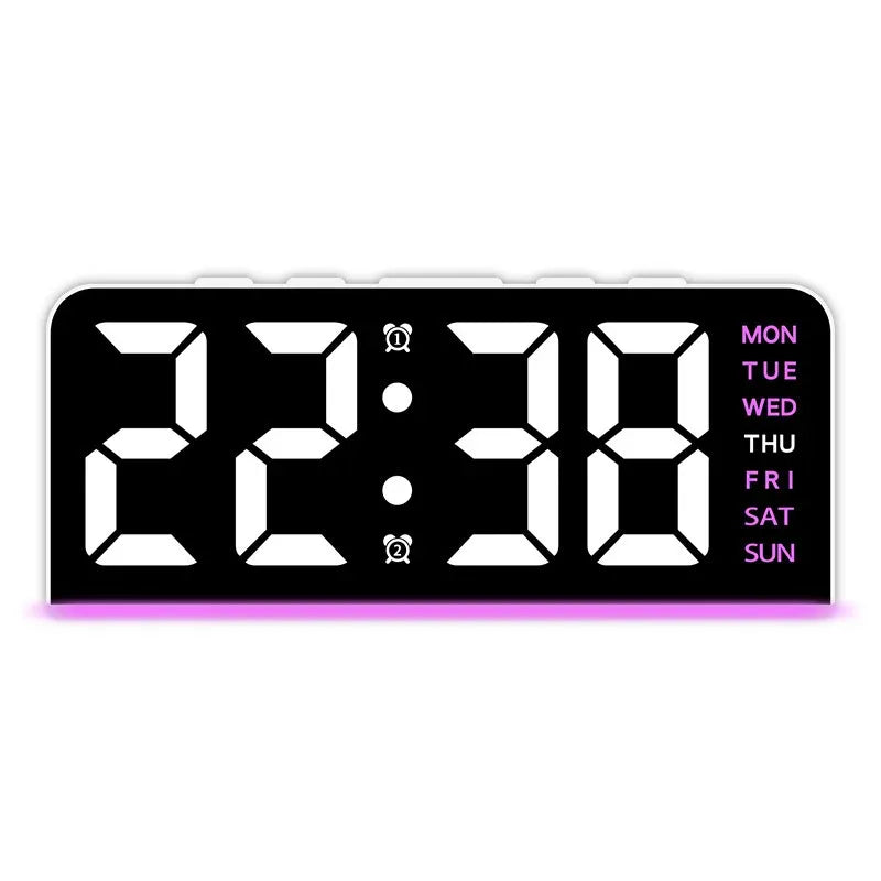 Ambient Glow Desktop Clock