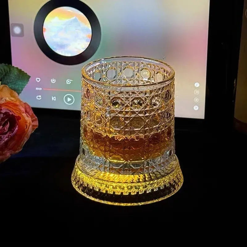 Ambient Glowing Whiskey Glass
