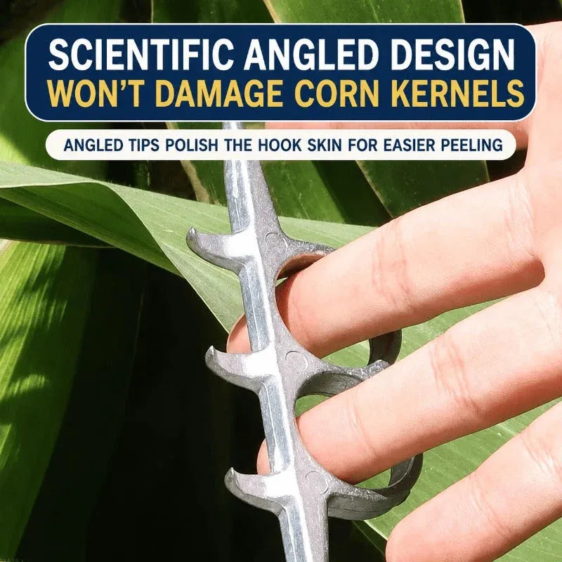 Aluminum Wearable Corn Husker