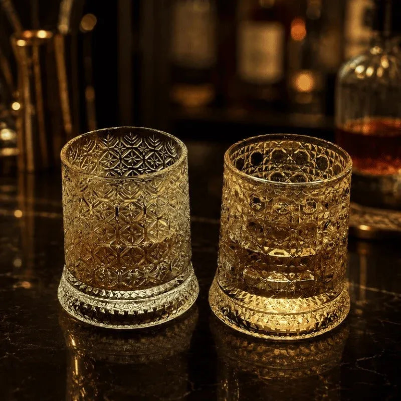 Ambient Glowing Whiskey Glass
