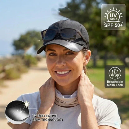 Adjustable Ponytail Baseball Hat