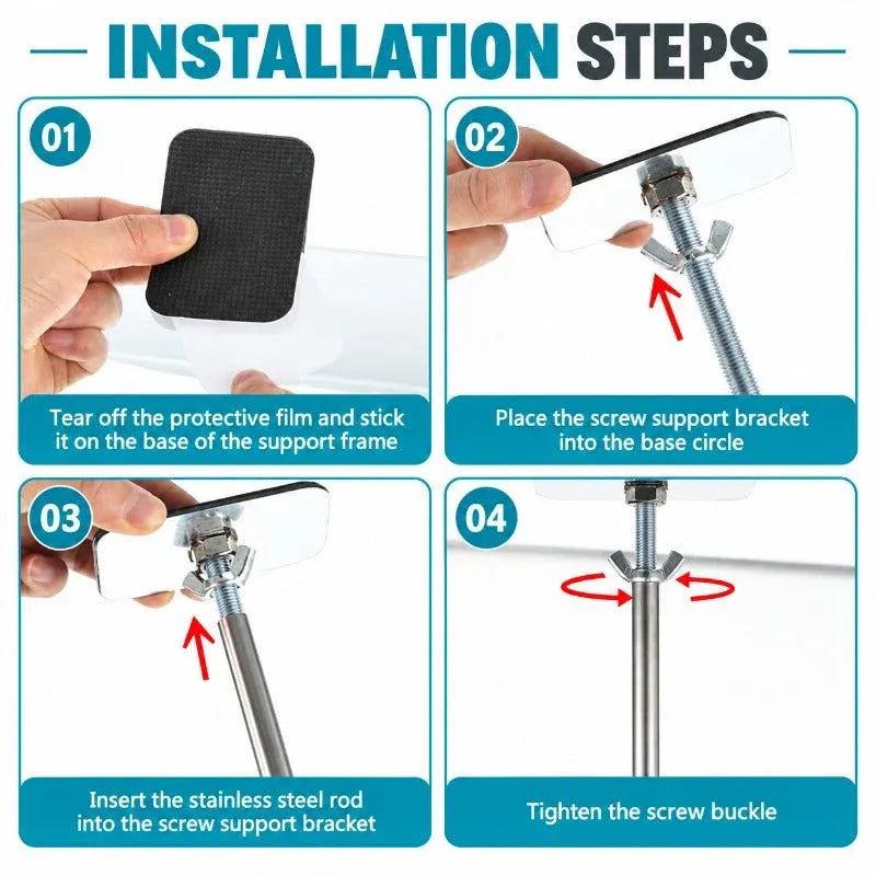 Adjustable Undermount Sink Support