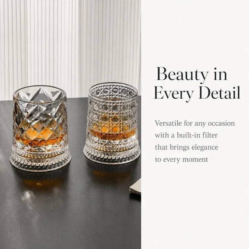 Ambient Glowing Whiskey Glass