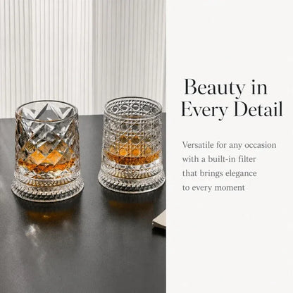 Ambient Glowing Whiskey Glass
