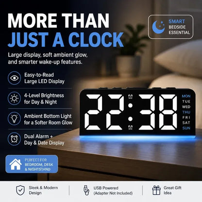 Ambient Glow Desktop Clock