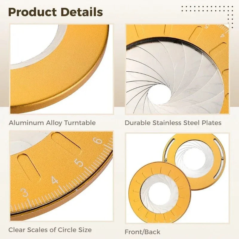 Adjustable Rotary Circle Tool