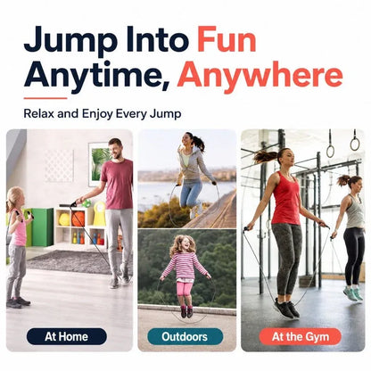 Adjustable Steel Wire Jump Rope