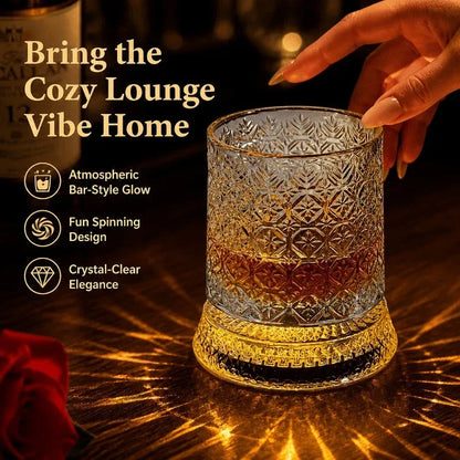 Ambient Glowing Whiskey Glass