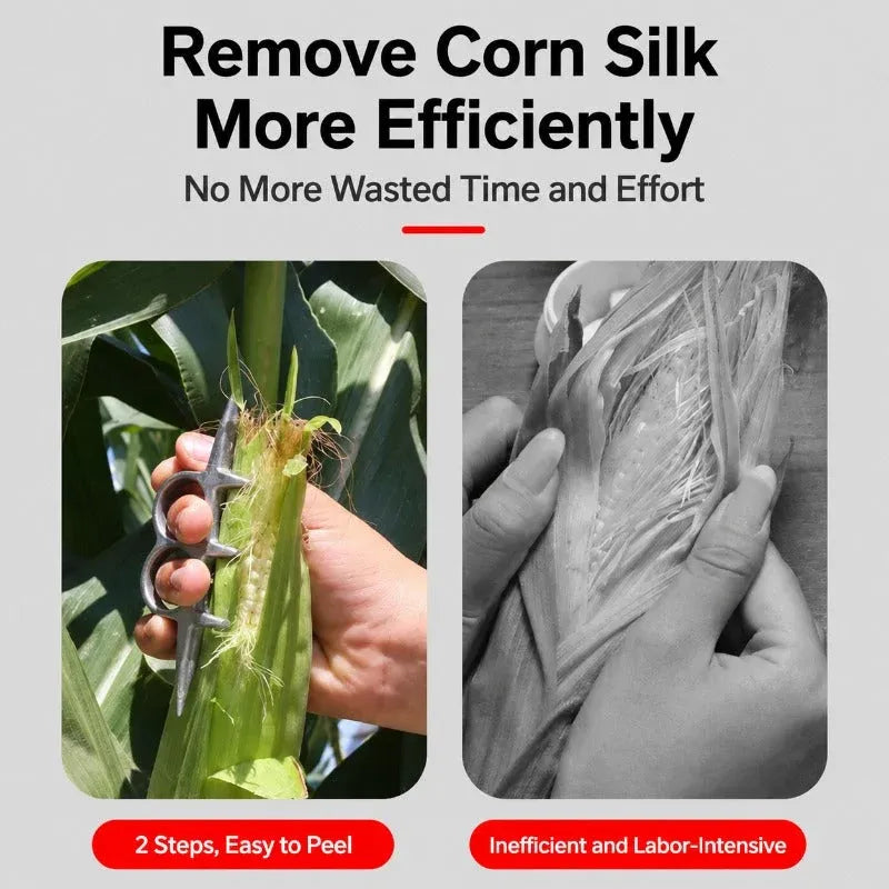 Aluminum Wearable Corn Husker