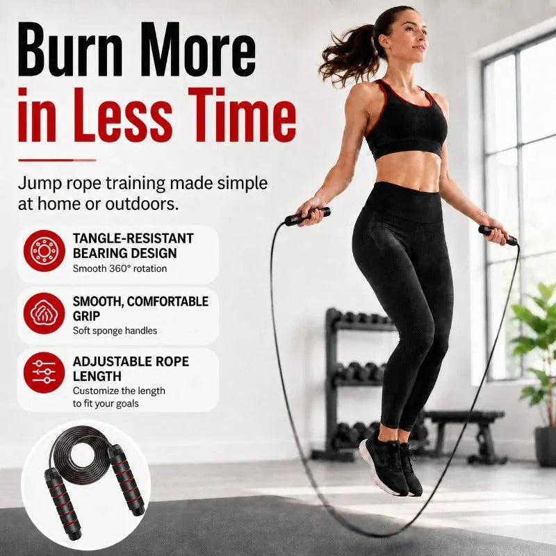 Adjustable Steel Wire Jump Rope