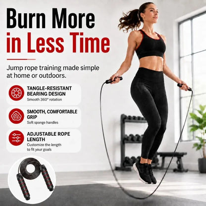 Adjustable Steel Wire Jump Rope