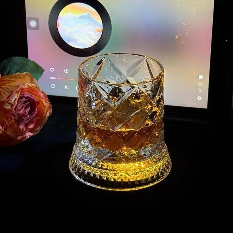 Ambient Glowing Whiskey Glass