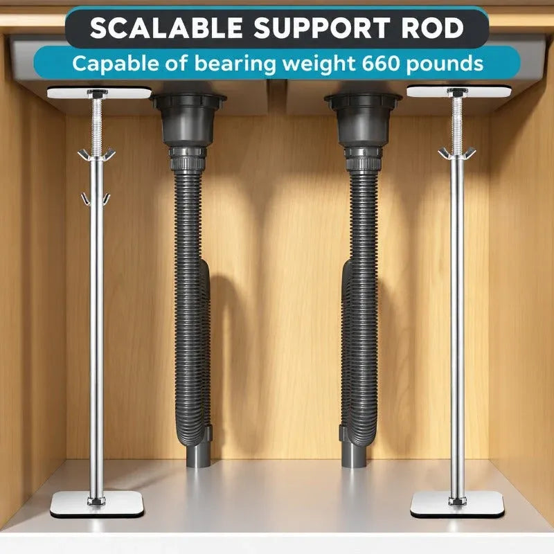 Adjustable Undermount Sink Support