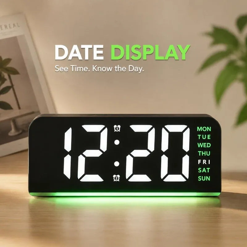 Ambient Glow Desktop Clock