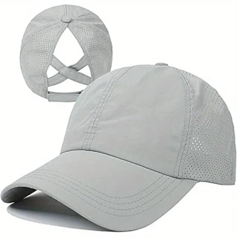 Adjustable Ponytail Baseball Hat
