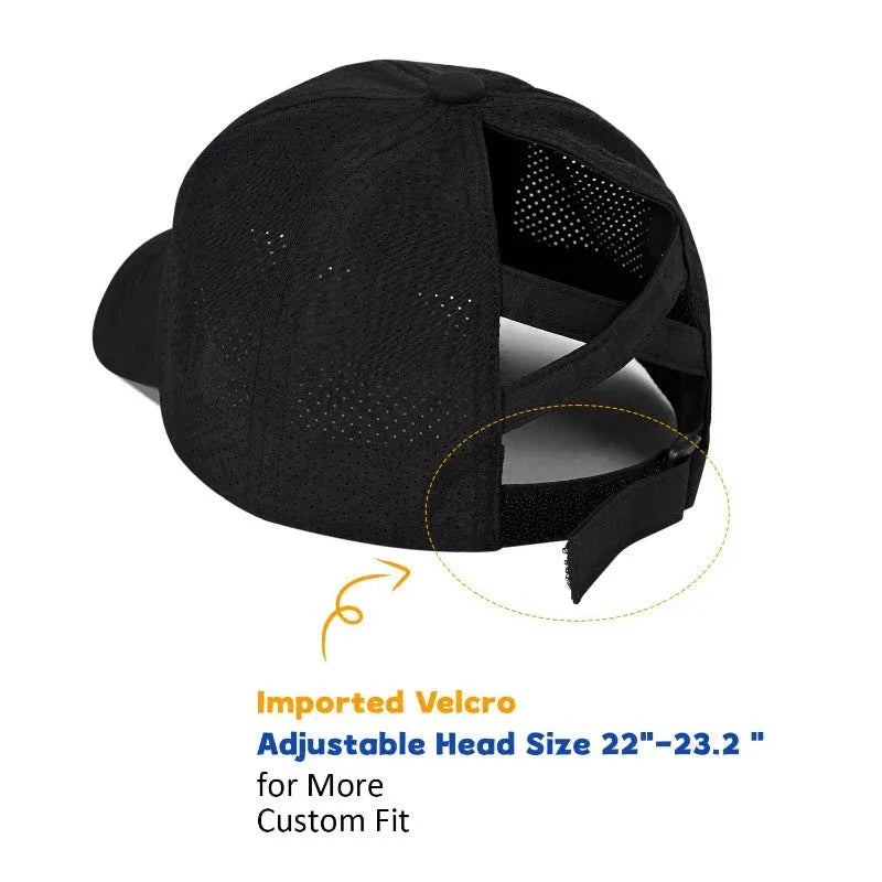 Adjustable Ponytail Baseball Hat