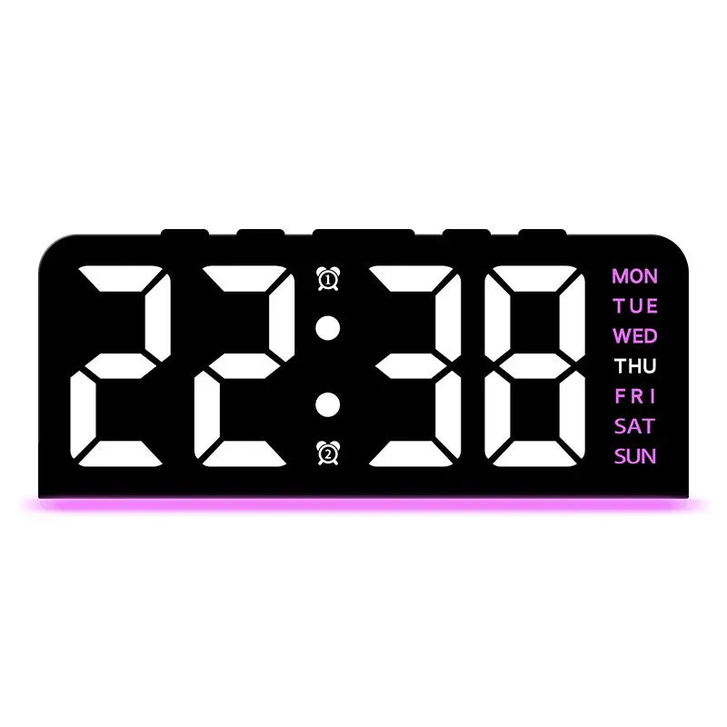 Ambient Glow Desktop Clock