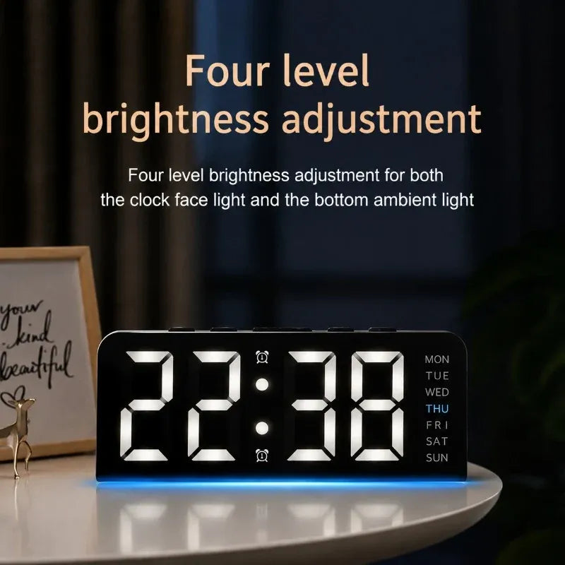 Ambient Glow Desktop Clock