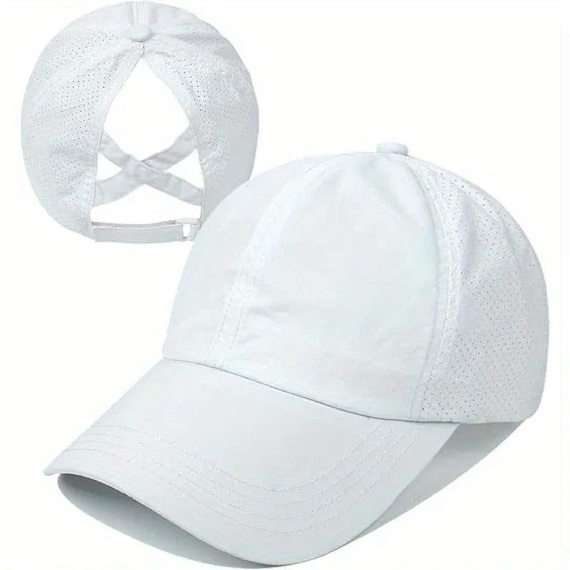 Adjustable Ponytail Baseball Hat
